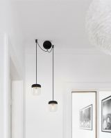 Umage Cannonball Pendelophæng - Duo - Sort m/ Acorn