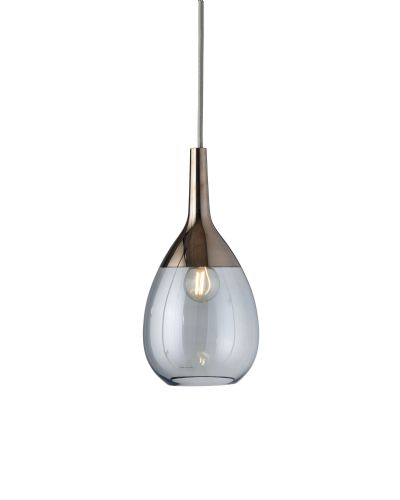 Ebb & Flow Lute, 14cm Topaz blå/Platinium