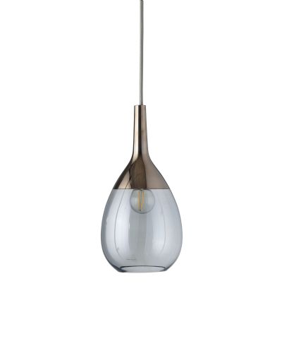 Ebb & Flow Lute, 14cm Topaz blå/Platinium