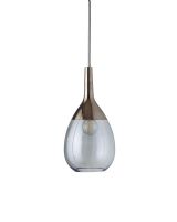 Ebb & Flow Lute, 14cm Topaz blå/Platinium