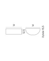 Norlys Vasa Væglampe