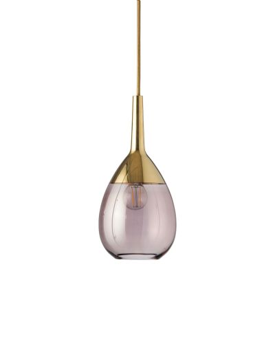 Ebb & Flow Lute, 14cm Obsidian/Guld