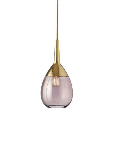 Ebb & Flow Lute, 14cm Obsidian/Guld