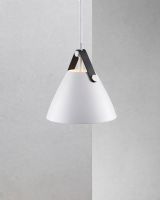 Nordlux Strap 16 - Hvid m/ sort rem