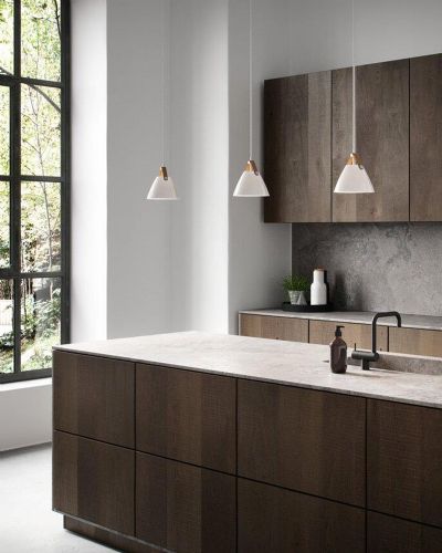 Nordlux Strap 16 - Opal m/ brun rem