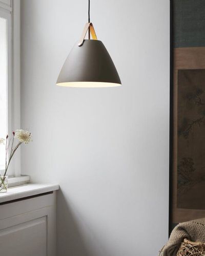 Nordlux Strap 36 - Beige m/ sort rem