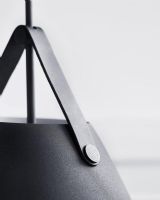 Nordlux Strap 36 - Sort m/ sort rem