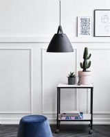 Nordlux Strap 36 - Sort m/ sort rem