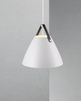 Nordlux Strap 36 - Hvid m/ sort rem