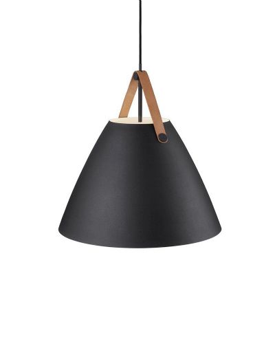 Nordlux Strap 48 - Sort m/ brun rem