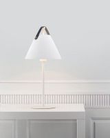 Nordlux Strap Bordlampe - Hvid m/ sort rem