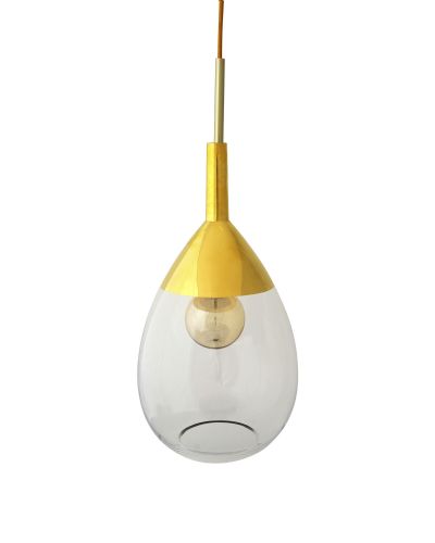 Ebb & Flow Lute, 22cm Klar/Guld