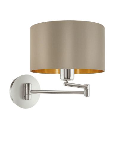 Eglo Maserlo Væglampe Taupe