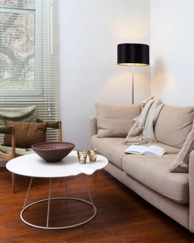 Eglo Maserlo Gulvlampe - Sort/Guld