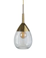 Ebb & Flow Lute, 22cm Topas blå/Guld