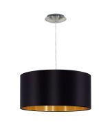 Eglo Maserlo Pendel Ø38 - Sort/Guld