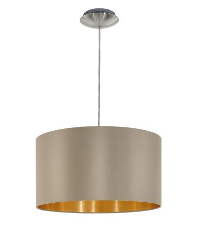 Eglo Maserlo Pendel Ø38 - Taupe