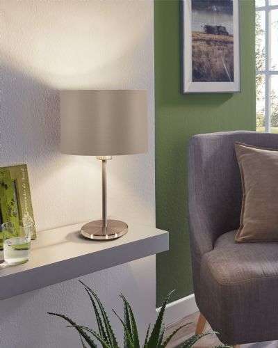 Eglo Maserlo Bord Ø23 - Taupe