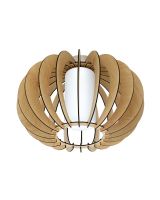 Eglo Stellato 1 Loftslampe Ø40 - Opal/ahorn