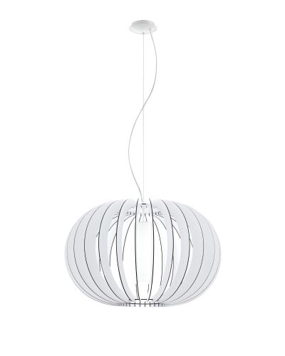 Eglo Stellato 2 Pendel Ø70 - Opal/hvid