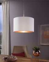 Eglo Pasteri Pendel Ø38 - Hvid/kobber