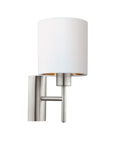 Eglo Pasteri Væglampe - Hvid/kobber