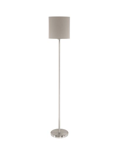 Eglo Pasteri Gulvlampe - Taupe/hvid