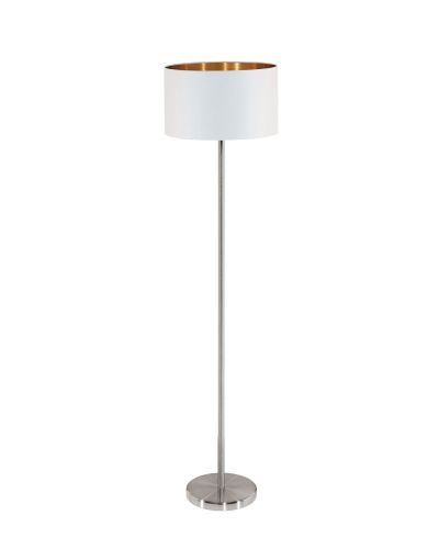 Eglo Pasteri Gulvlampe - Hvid/kobber