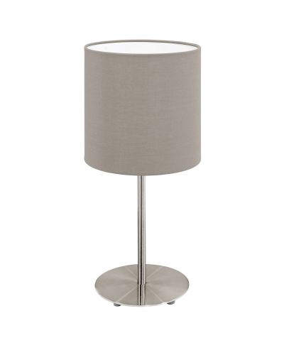 Eglo Pasteri Bordlampe 40cm - Taupe