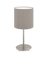 Eglo Pasteri Bordlampe 40cm - Taupe