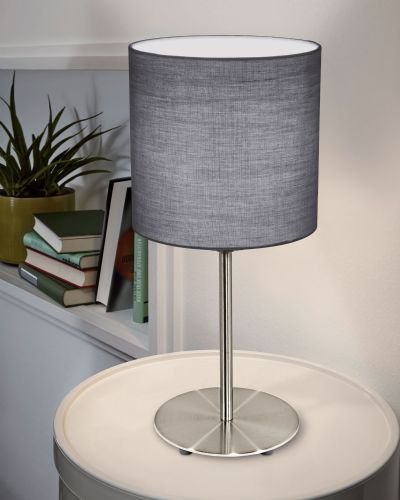 Eglo Pasteri Bordlampe 40cm - Grå