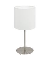 Eglo Pasteri Bordlampe 27cm  - Hvid