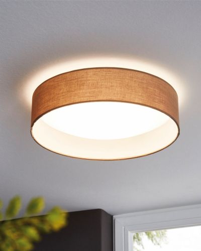Eglo Pasteri Loftslampe Ø32 - Taupe