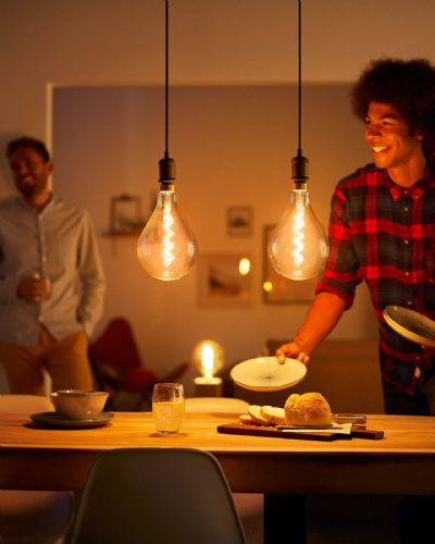 Philips MyLiving Retro Pendel - Sort