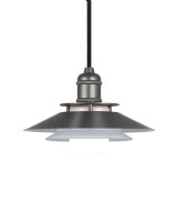 Halo Design 1123 Pendel Ø18 - Gun Black