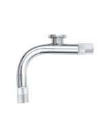 Halo Design Svanehals til stofledning - Krom