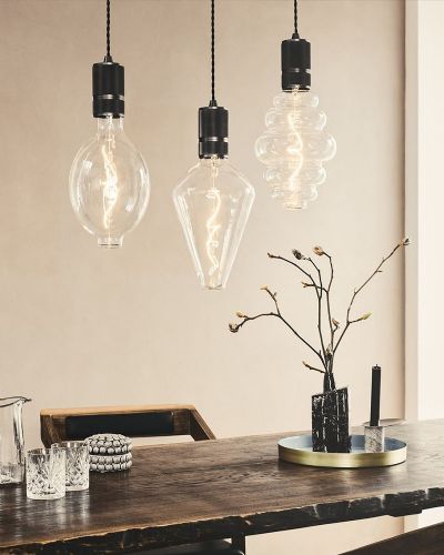 Halo Design E27 Fatning - Antik Messing