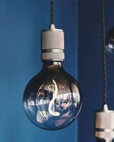 Halo Design E27 Fatning - Sølv