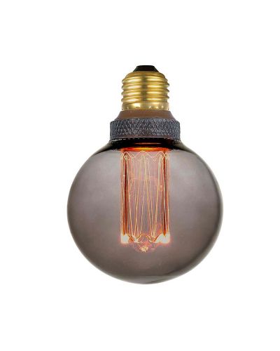 Halo Design Colors Dim Mini Globe - Smoke - 3-step