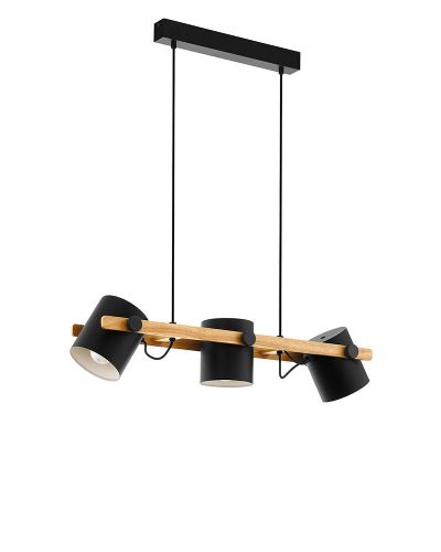 Eglo Hornwood Langbordspendel 3L - Sort