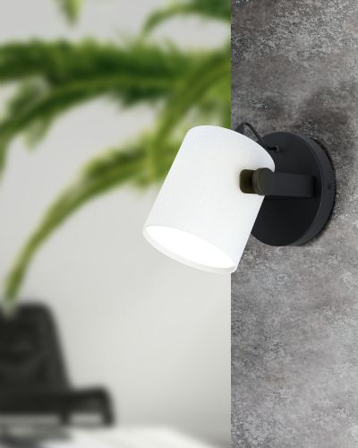 Eglo Hornwood Væglampe - Hvid