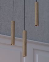 Umage Chimes Pendel - Lys Eg, Klynge