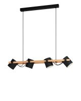 Eglo Hornwood Langbordspendel 4L - Sort