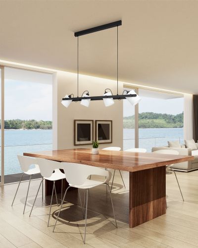 Eglo Hornwood Langbordspendel 4L - Hvid