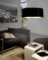 Eglo Maserlo Pendel Ø53 - Sort/Guld