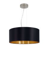 Eglo Maserlo Pendel Ø53 - Sort/Guld
