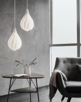 Alva Pendel Lampeskærm - Hvid, Medium